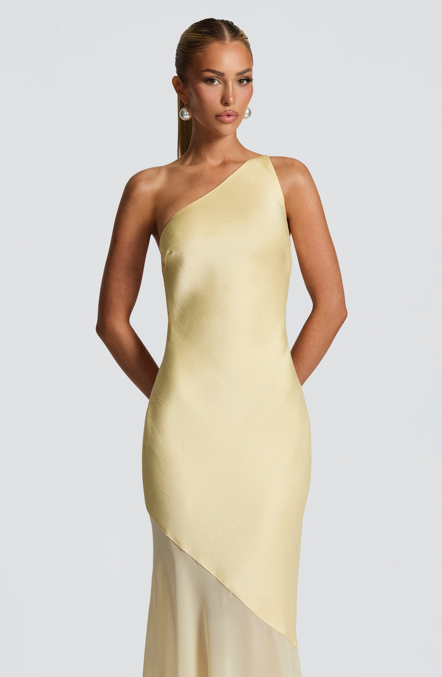 Chloe Lemon Maxi Summer Dress