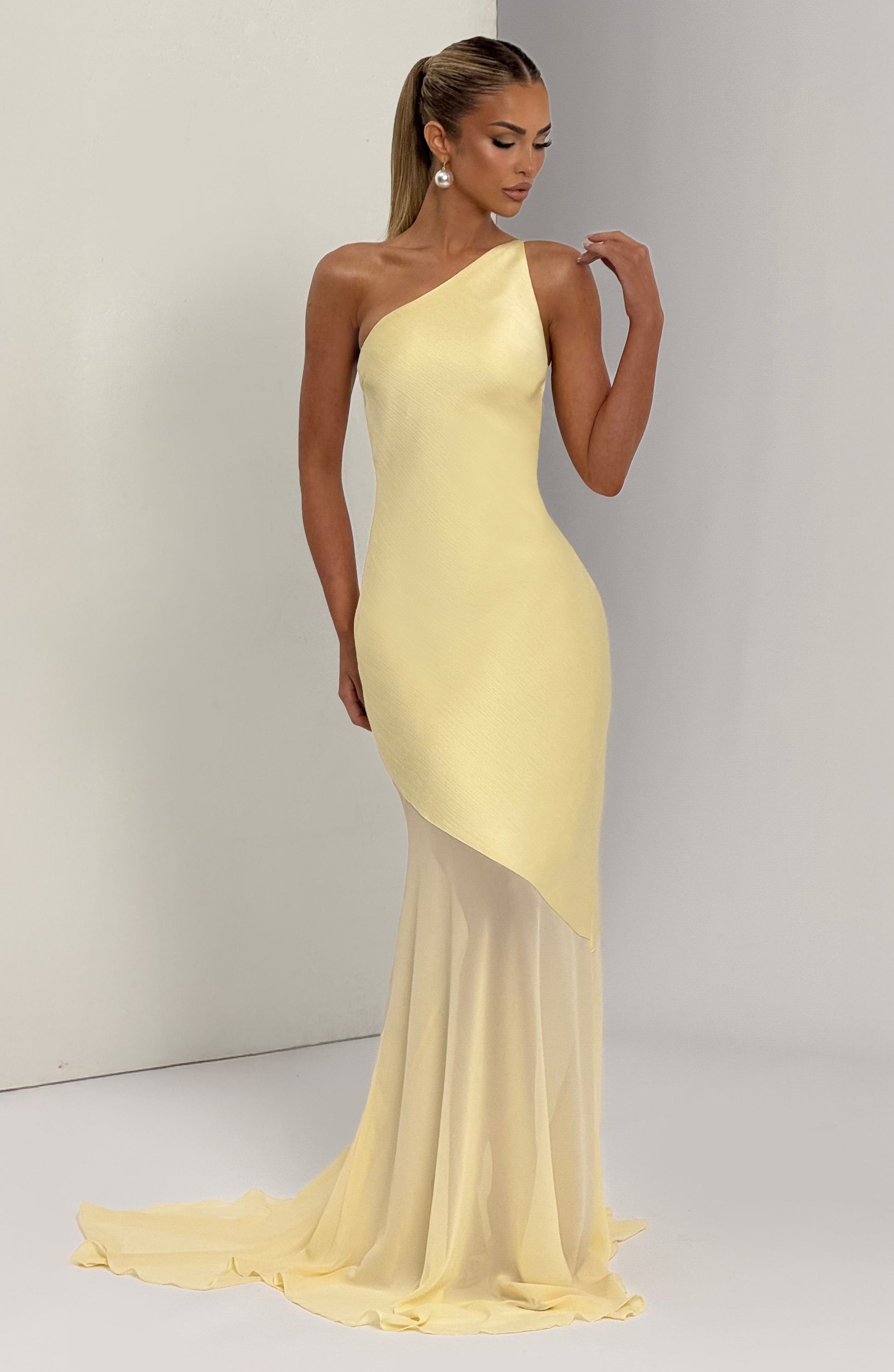 Lemon Fable Evening Dress in XS - image 11