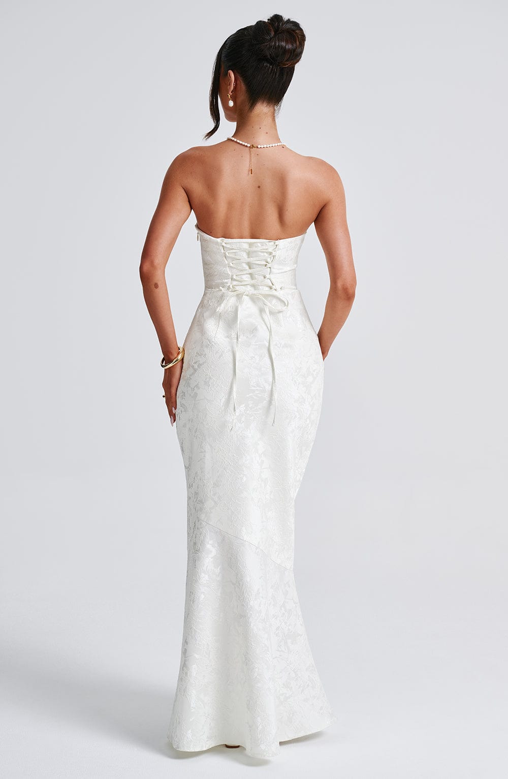 Chloe Ivory Maxi Summer Dress