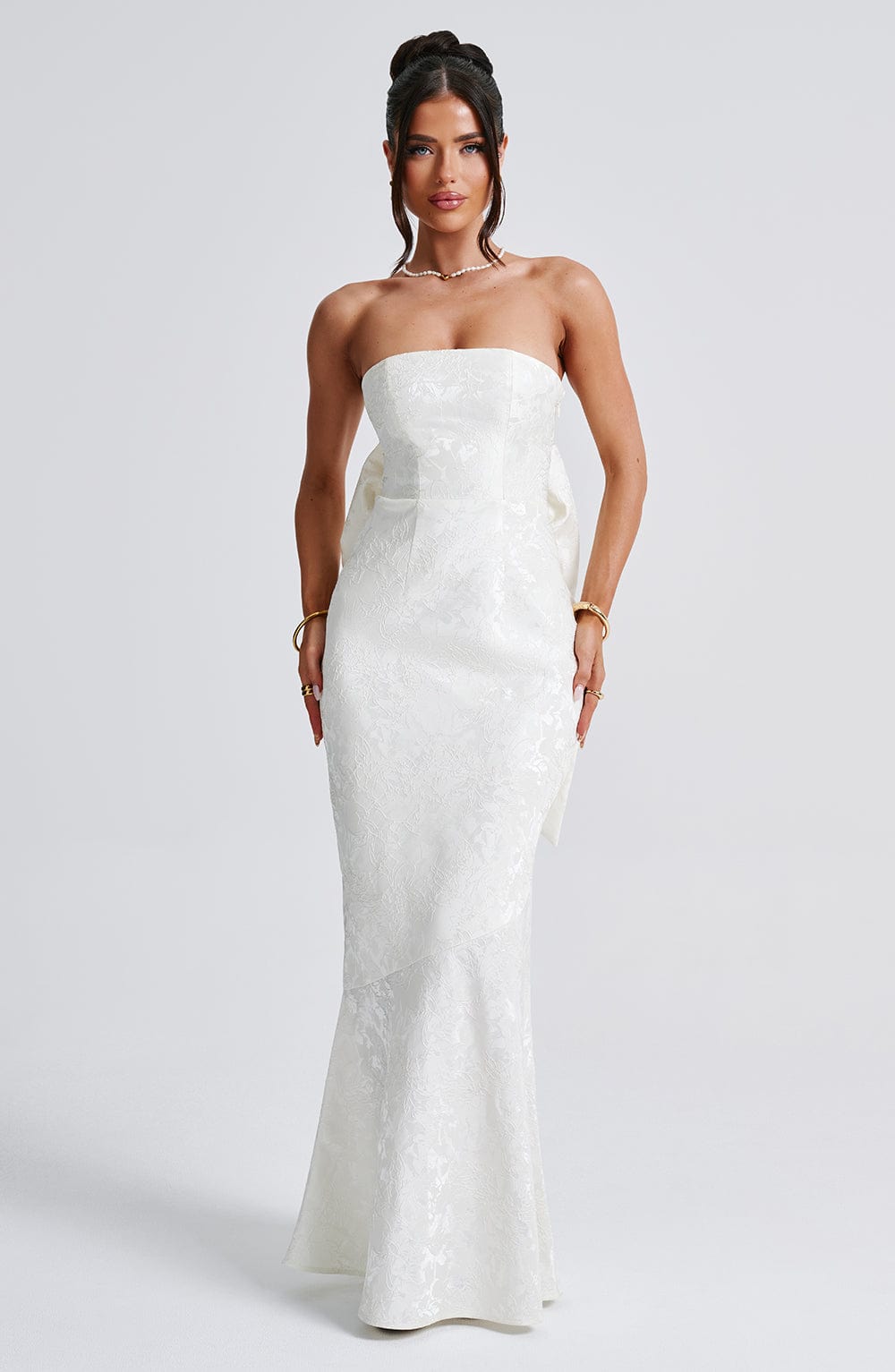 Chloe Ivory Maxi Summer Dress