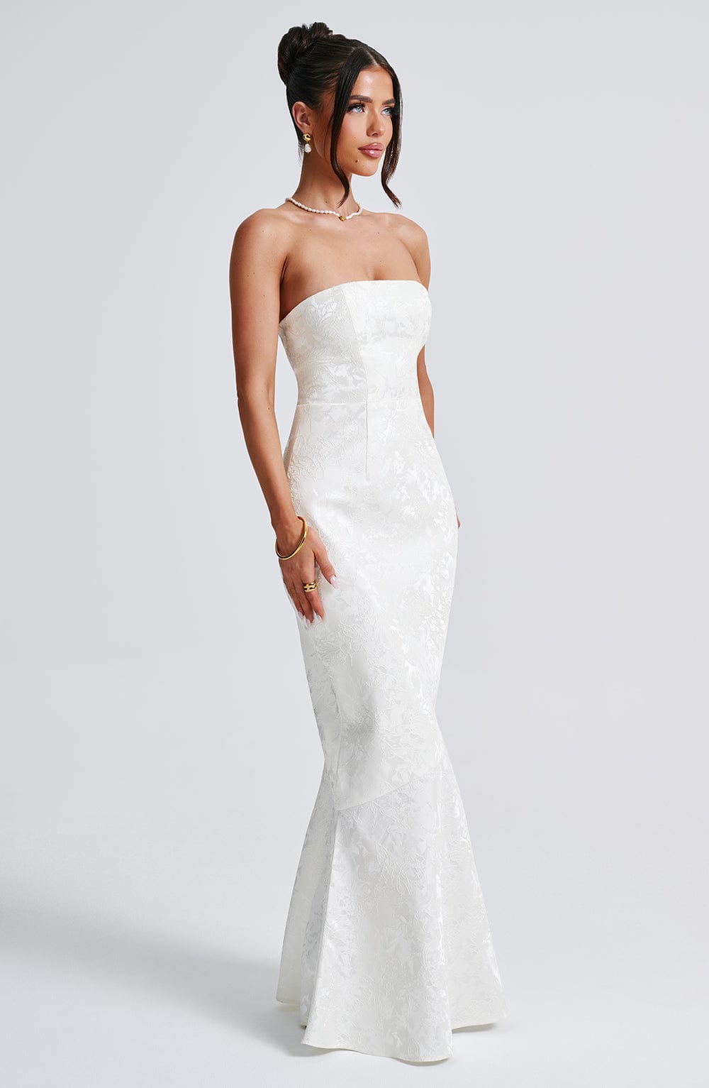 Chloe Ivory Maxi Summer Dress