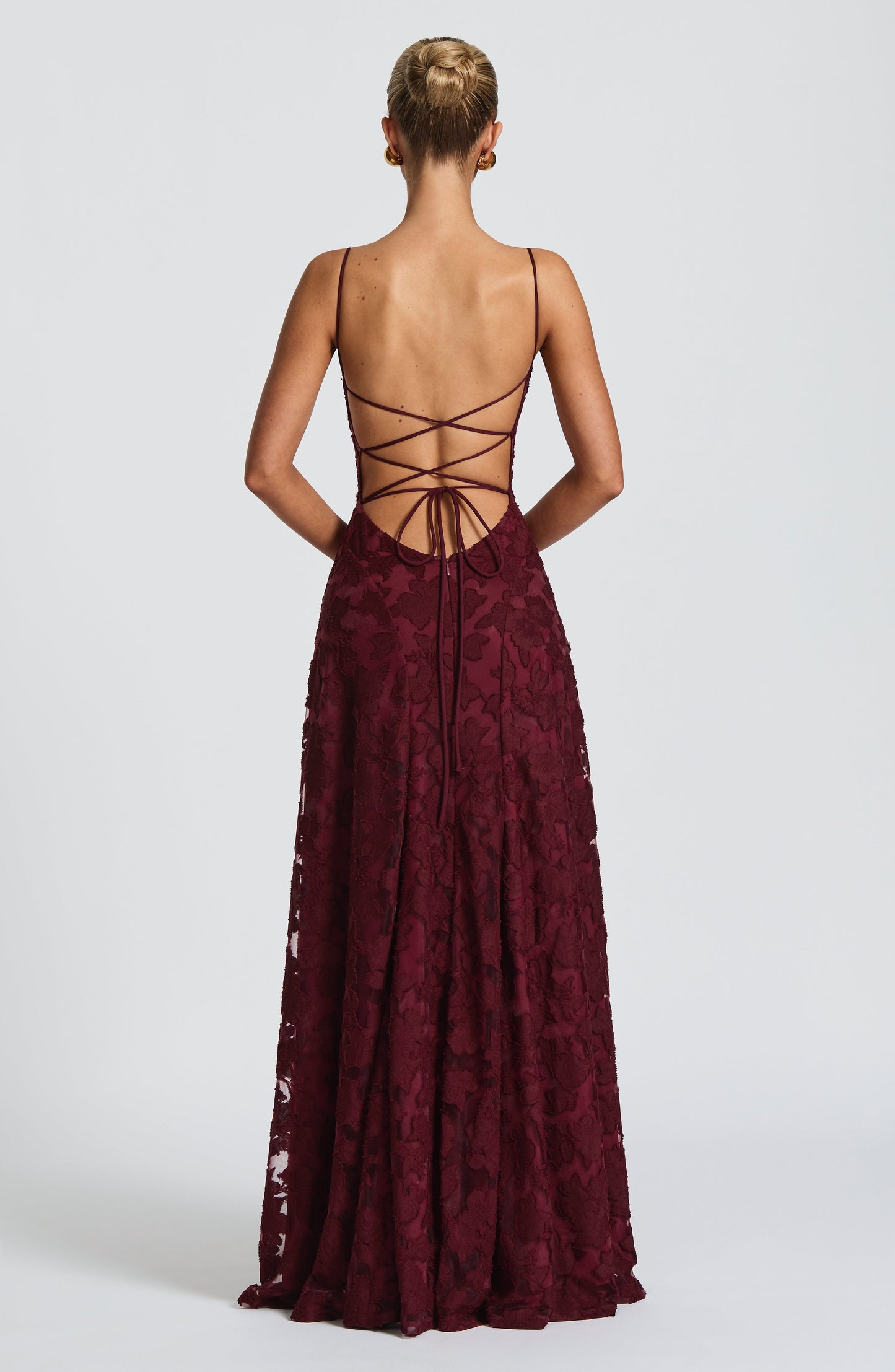 Amelia Maxi Summer Dress - Cherry Red