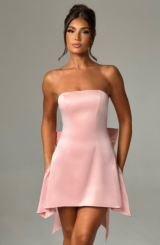 Blush Freja Mini Dress in XS - front view