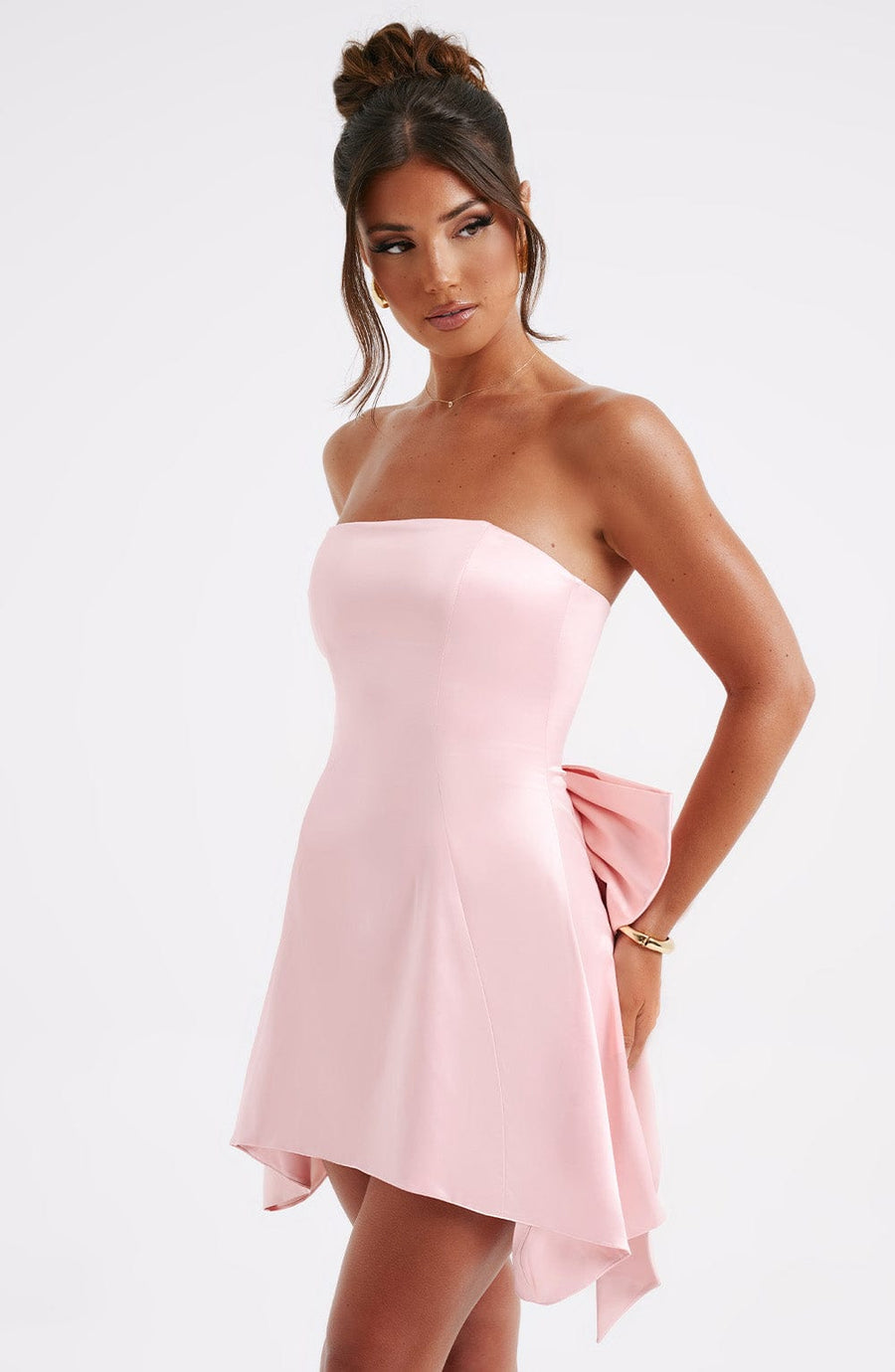 Ella Blush Mini Dress - Cute Summer Fashion