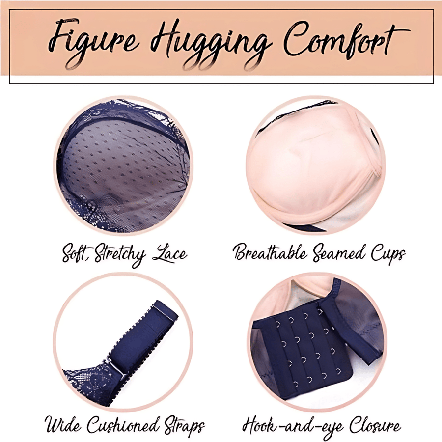 CloudLift™ Lace Full Coverage Push-Up Bra