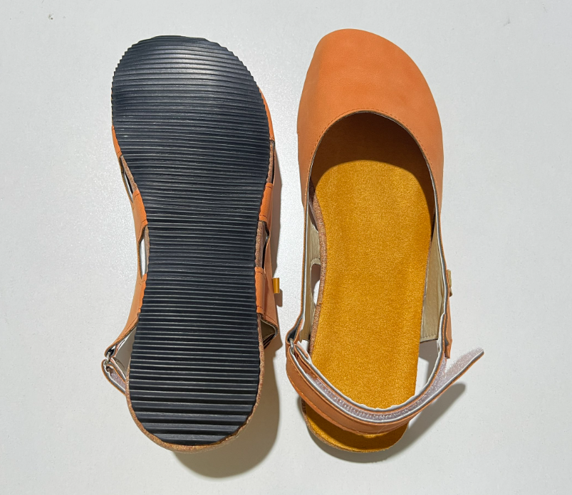Luvrefashion | Donna Chic and Comfortable Summer Footwear in Blue - detail view