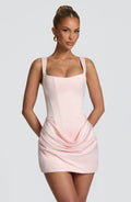 Sophia Blush Mini Sundress for Summer