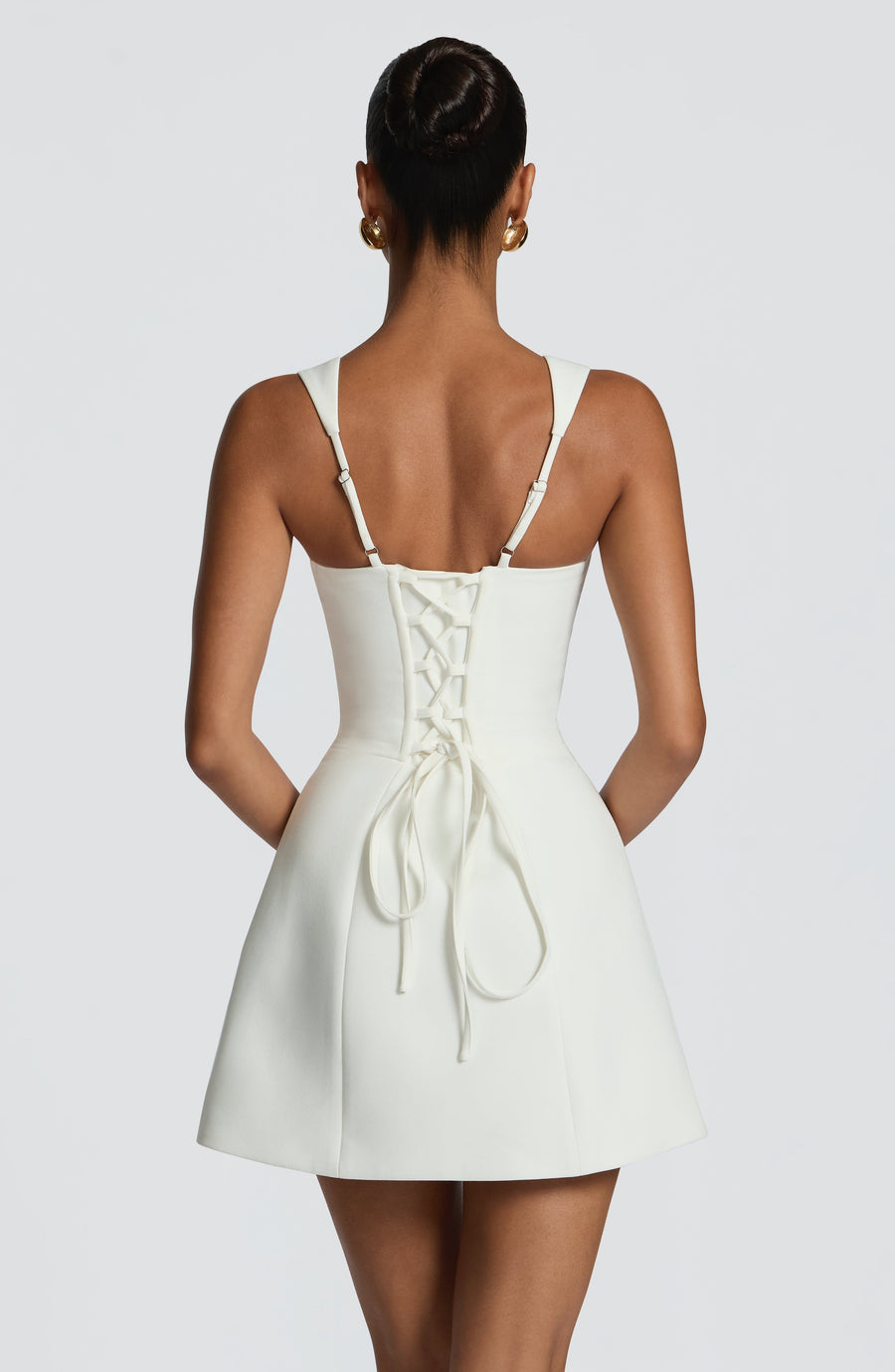 Chloe Ivory Mini Sundress - Cute Summer Fashion