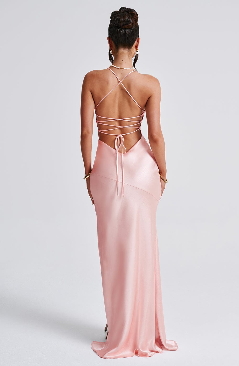 Isobel Blush Maxi Dress in XS - image 10