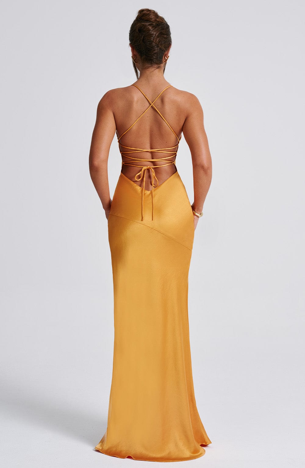 Isobel Tangerine Maxi Dress in XS - image 12