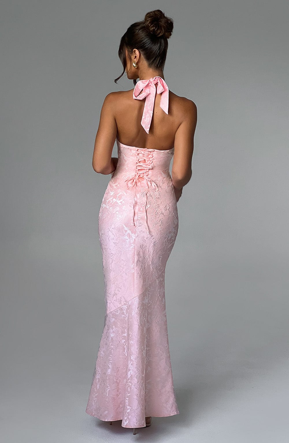 Lila Blush Maxi Summer Dress