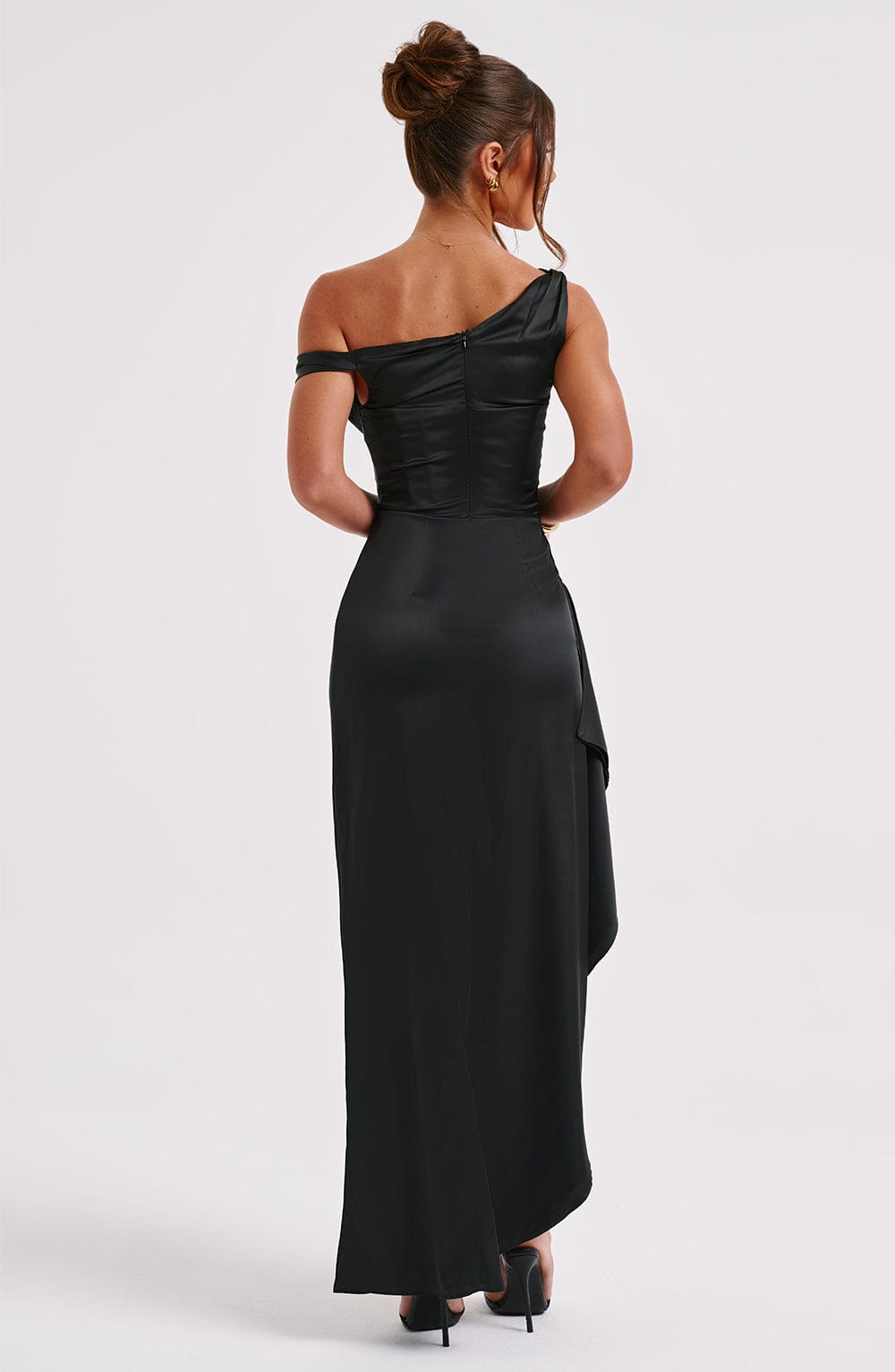 Juliene Black Maxi Dress in XS - image 10
