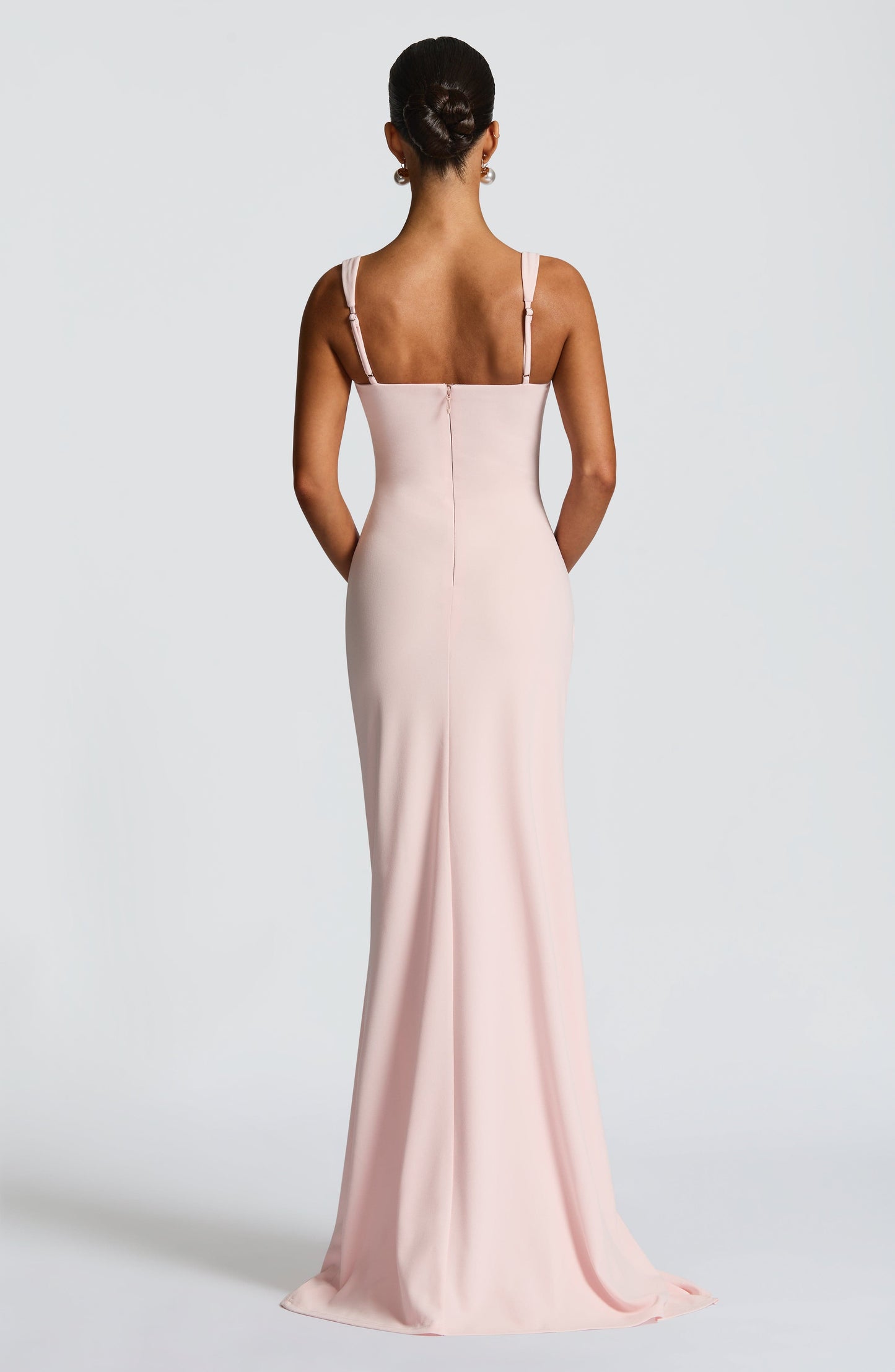 Sophia Blush Maxi Summer Dress