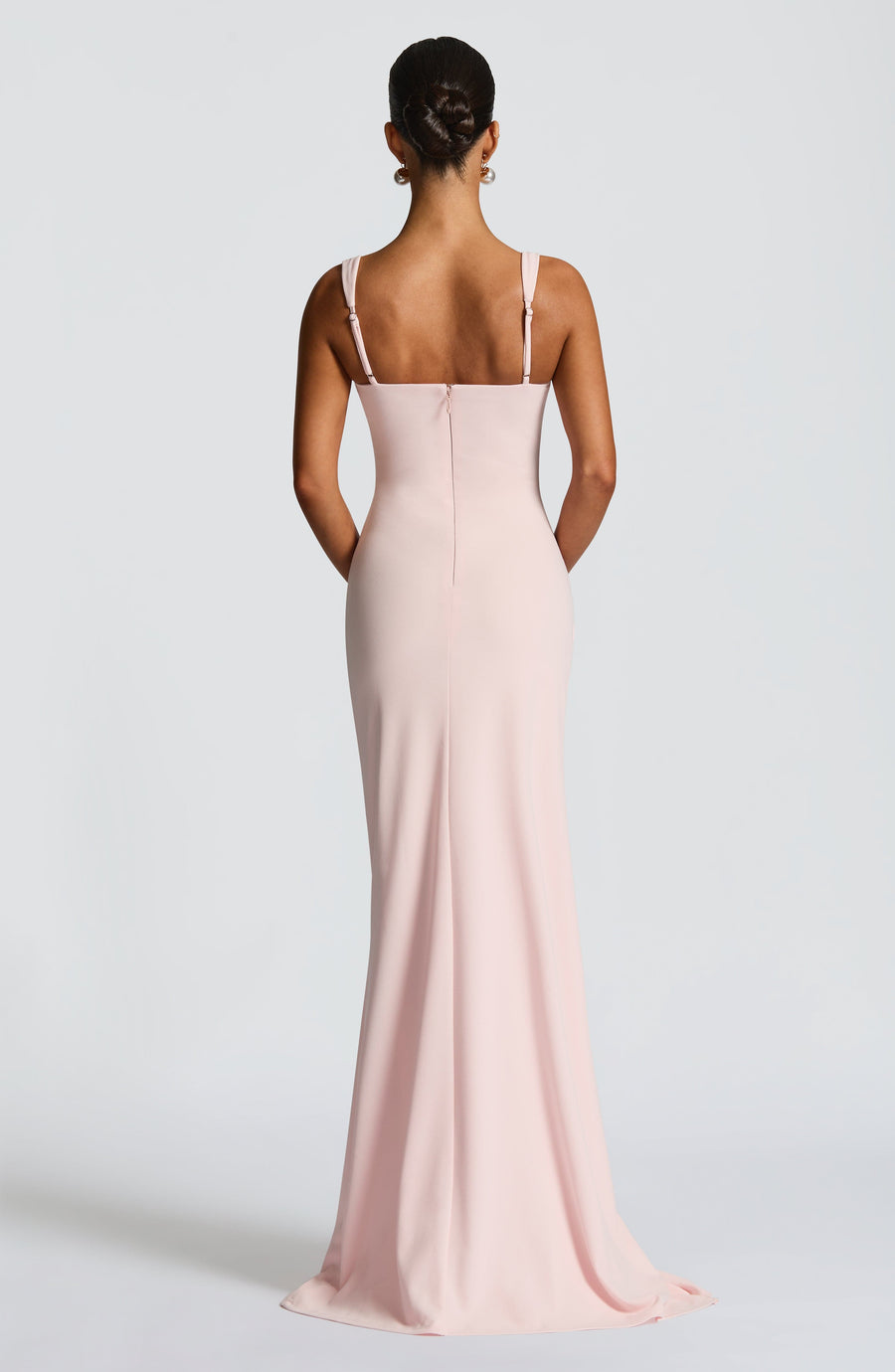 Sophia Blush Maxi Summer Dress