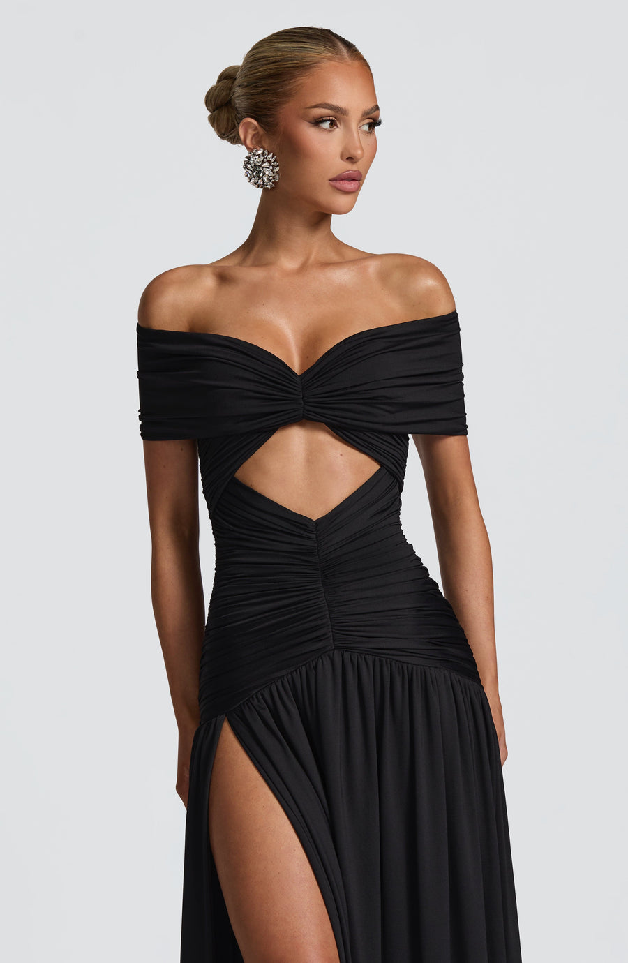 Sophia Black Maxi Summer Dress