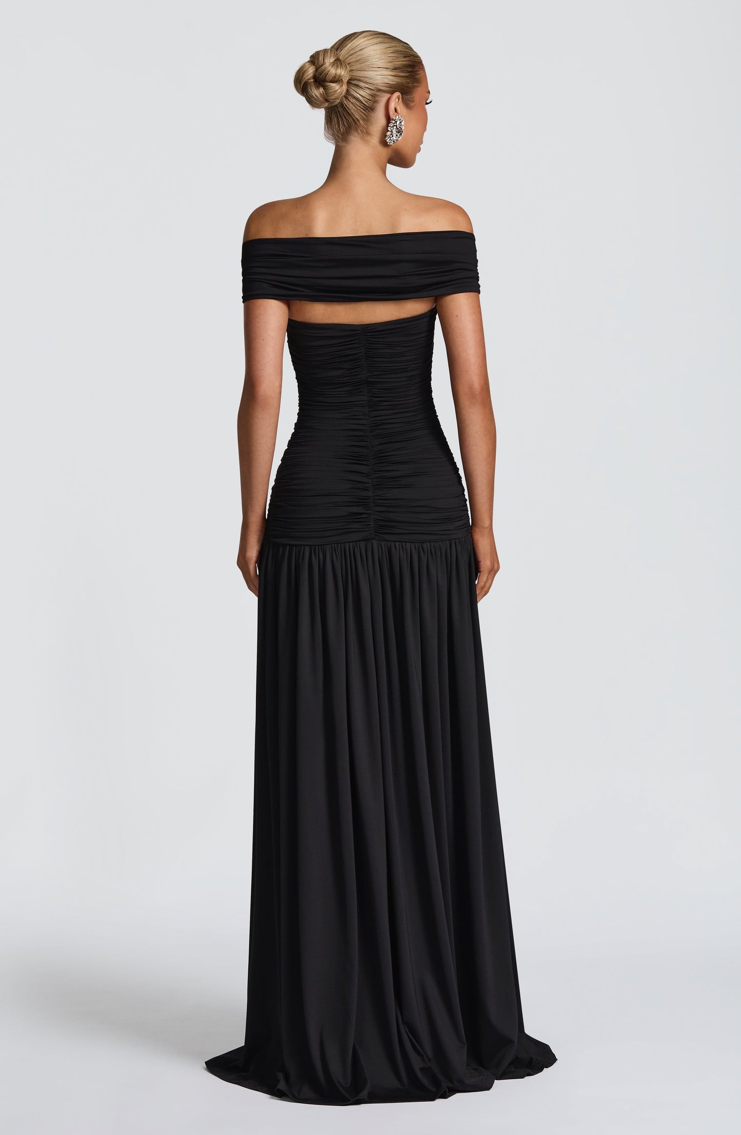 Sophia Black Maxi Summer Dress