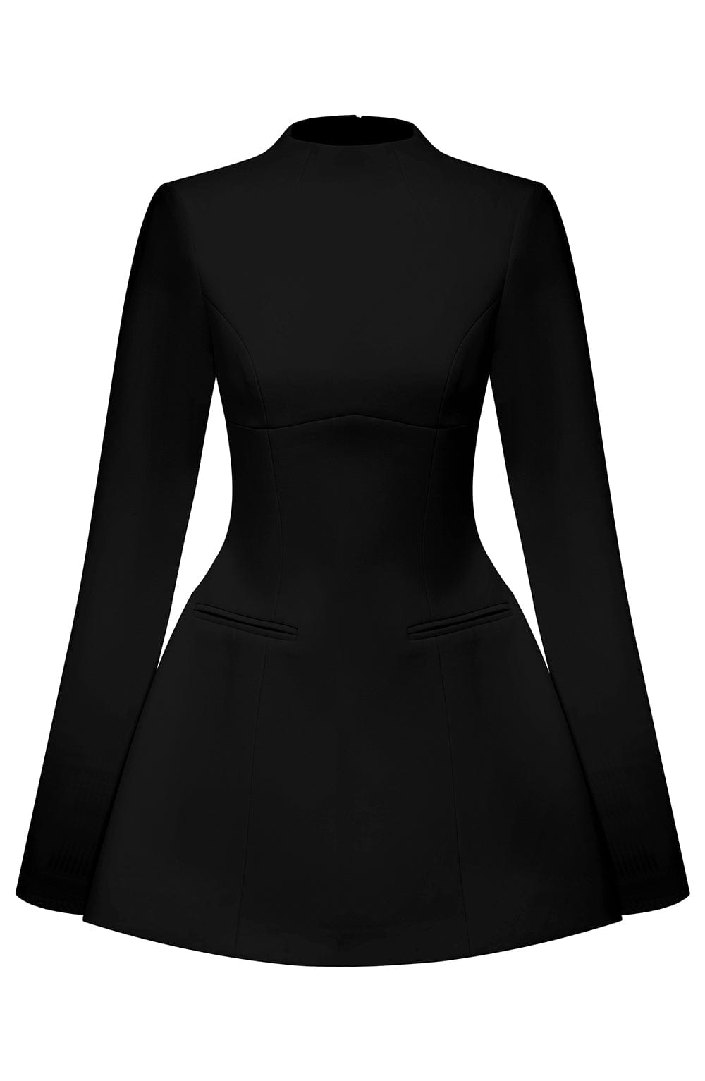 Kelly Black Mini Dress in XS - image 8