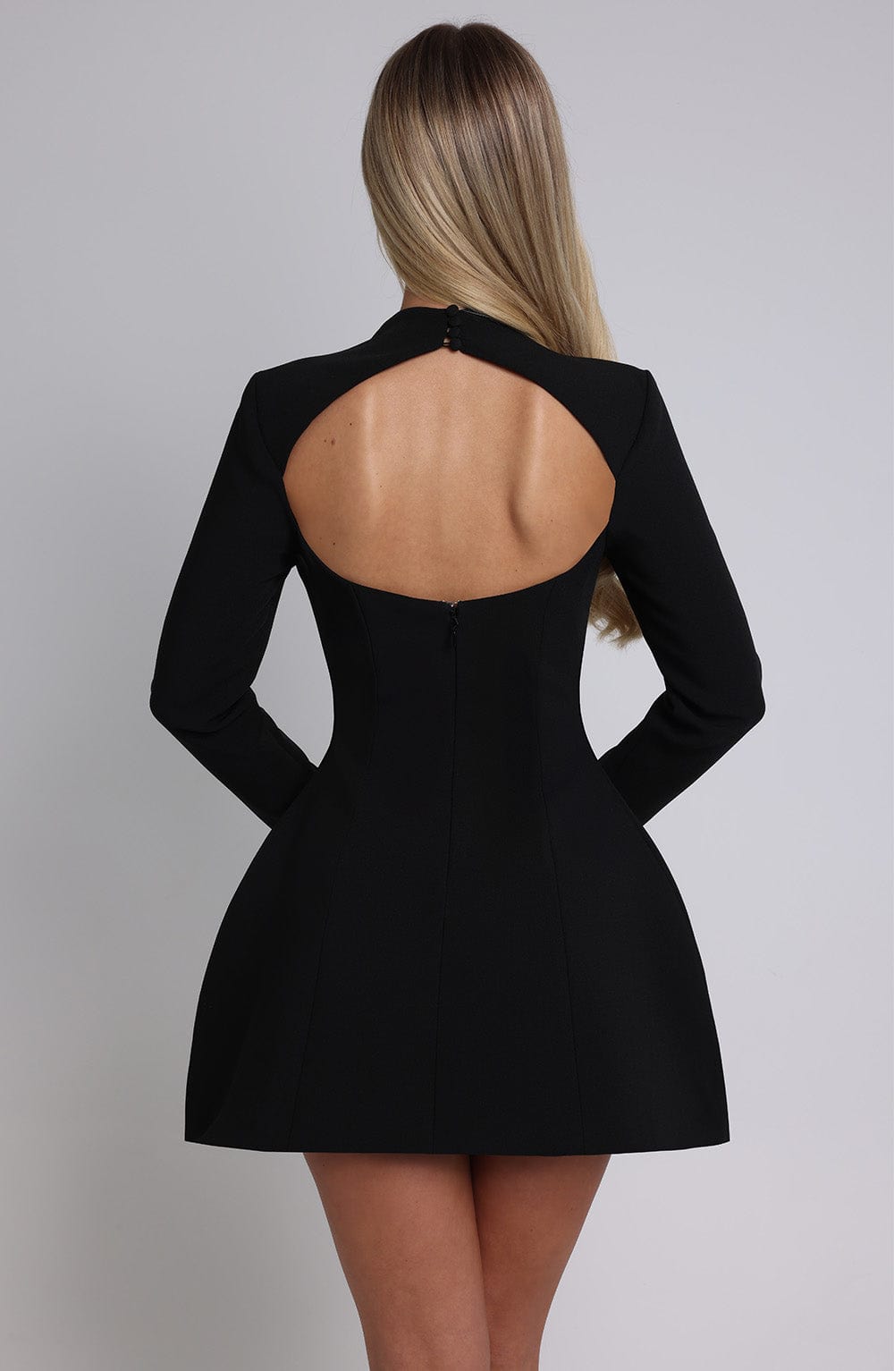 Kelly Black Mini Dress in XS - image 11