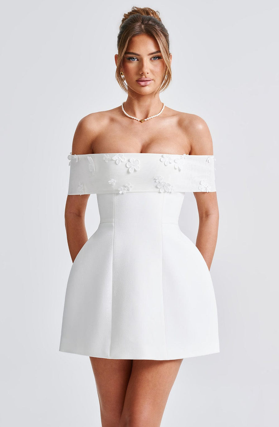 Sophia Ivory Mini Sundress - Perfect Summer Style