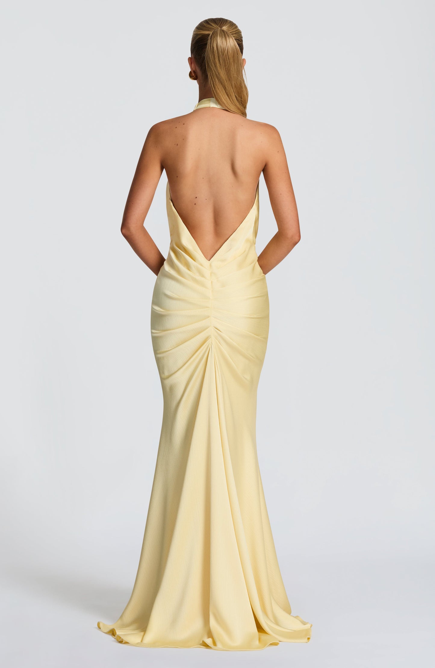 Chloe Lemon Maxi Summer Dress