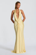 Chloe Lemon Maxi Summer Dress