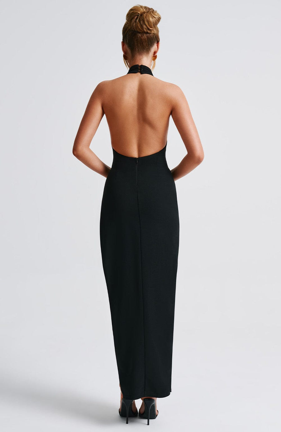 Luvrefashion | Adalia Black Maxi Dress in XS - image 8