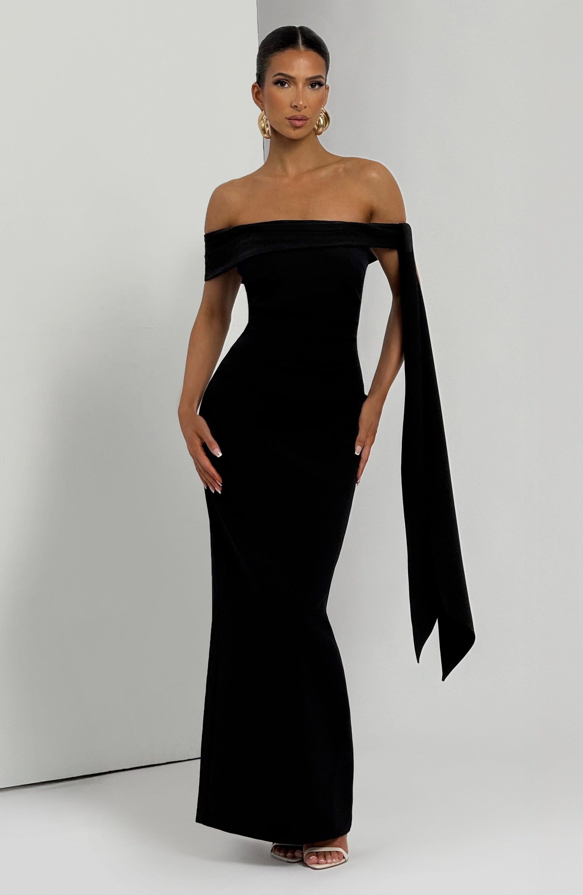 Luvrefashion | Addie Black Maxi Dress in XS - image 6