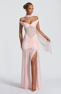 Alaia Blush Maxi Dress