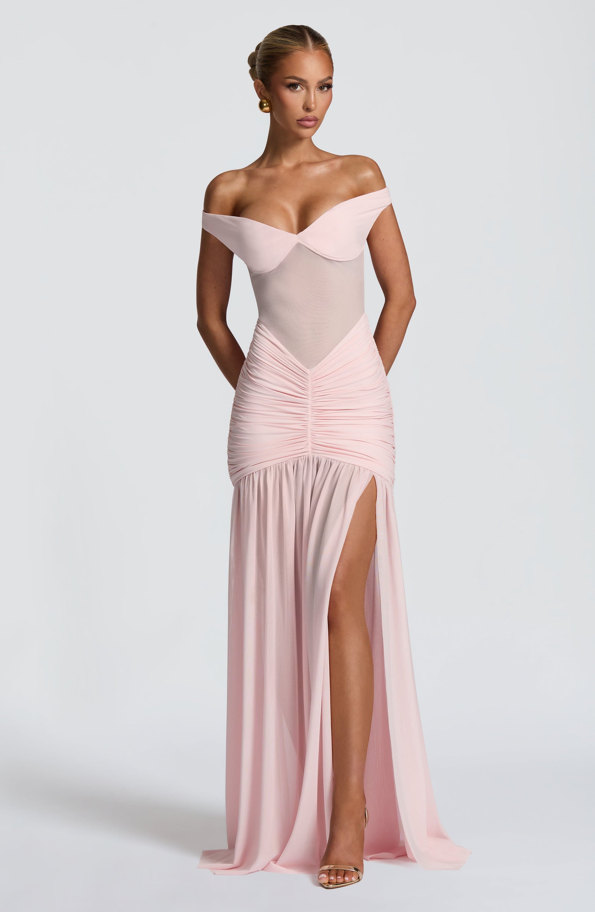 Luvrefashion | Alaia Blush Maxi Dress in XS - image 8