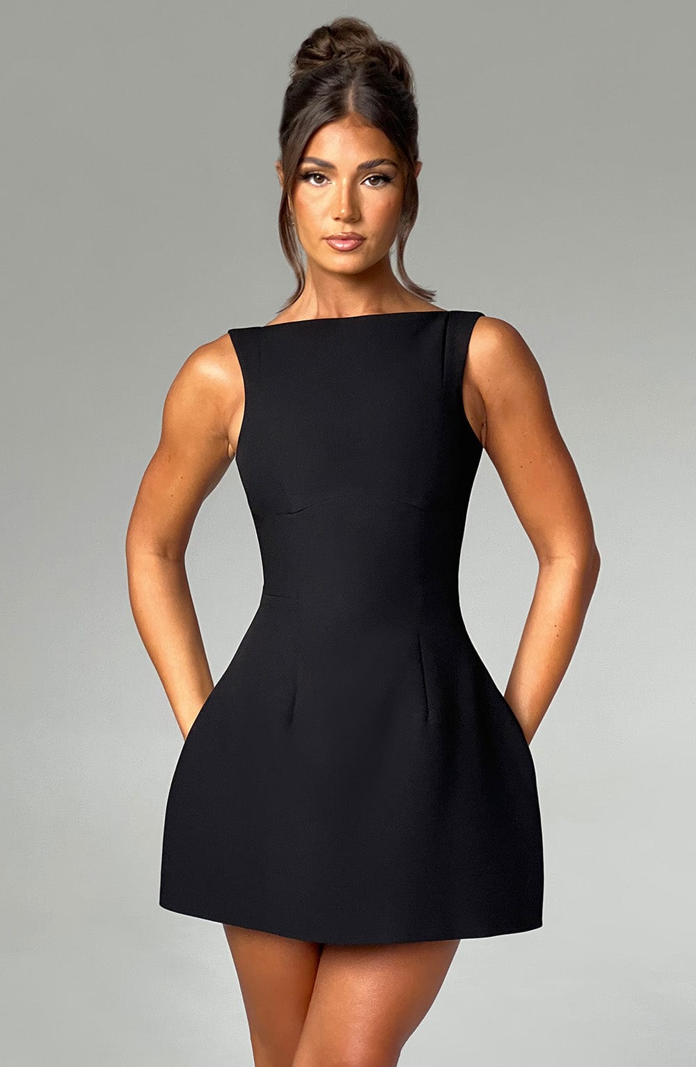 Luvrefashion | Alana Black Mini Dress in XS - image 6