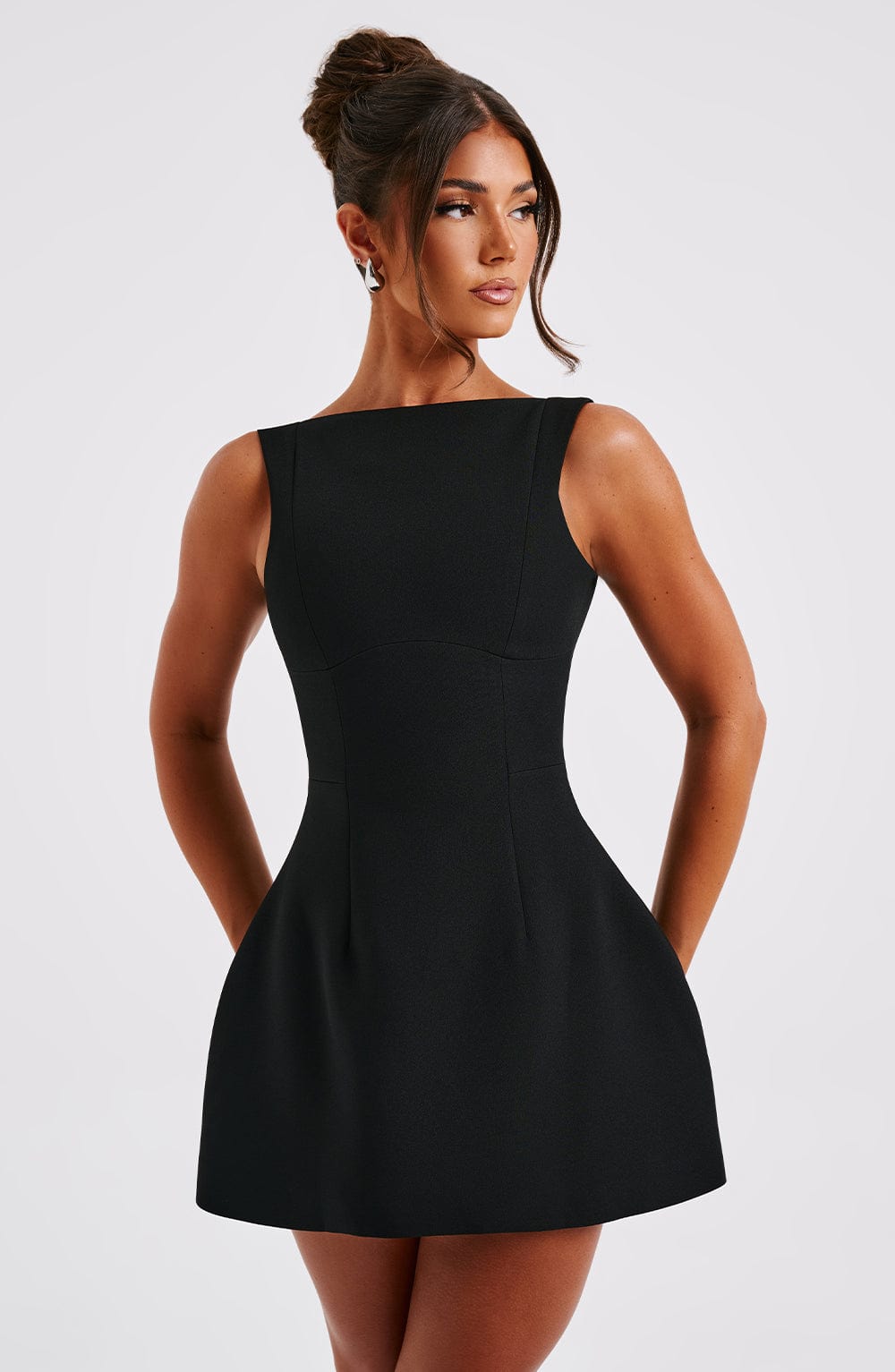 Luvrefashion | Alana Black Mini Dress in XS - image 7