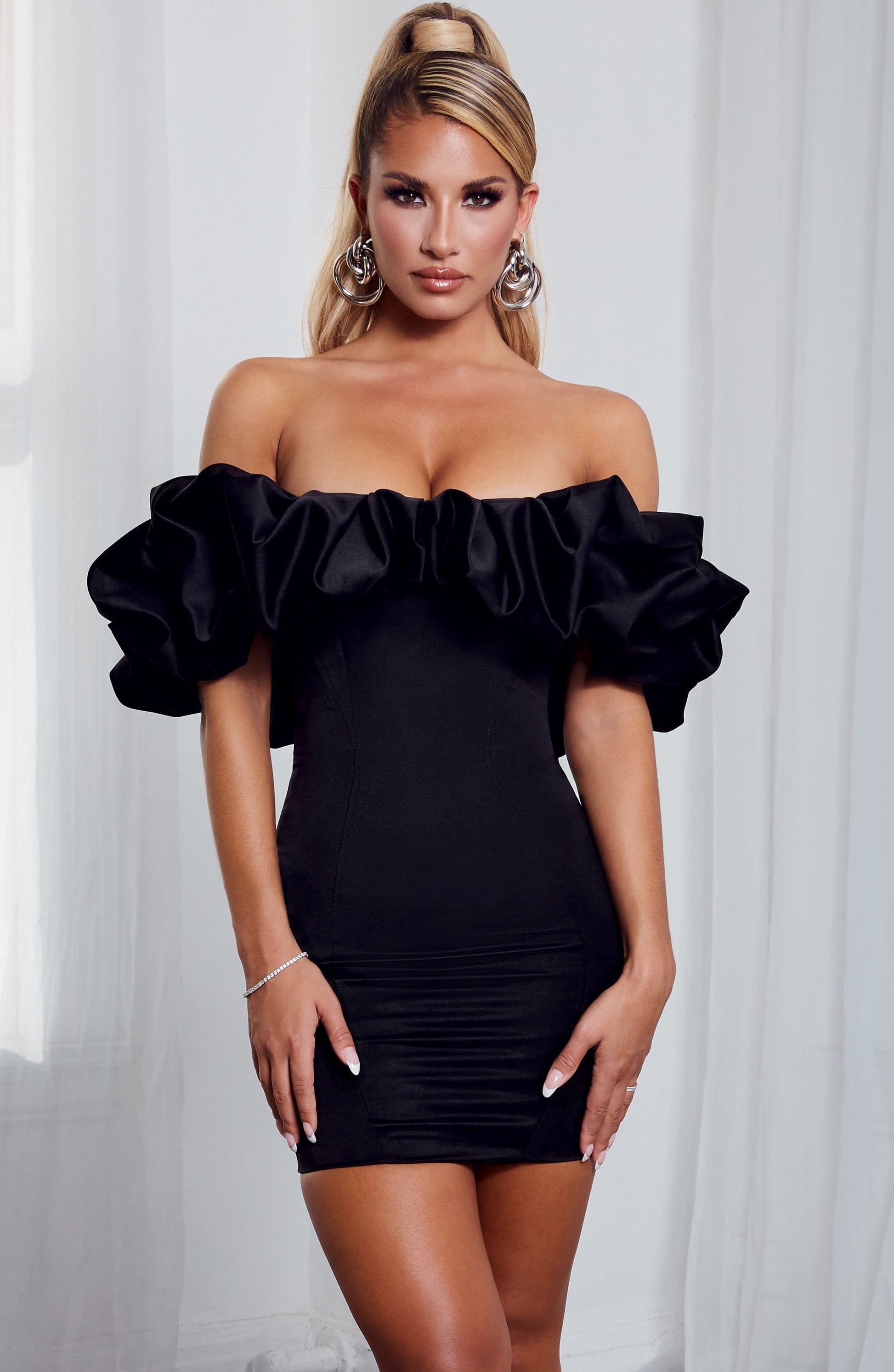 Luvrefashion | Allie Black Mini Dress in XS - image 6