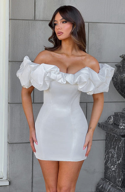 Luvrefashion | Allie White Mini Dress in XS - image 9