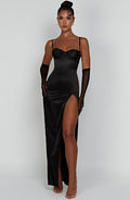 Alora Black Maxi Dress