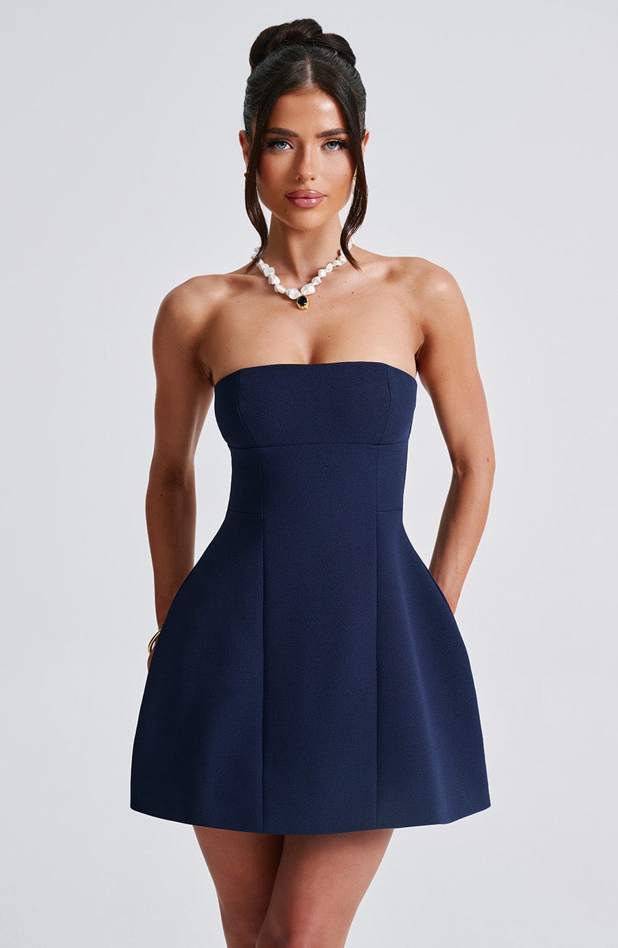 Luvrefashion | Asha Navy Mini Dress in XS - image 6