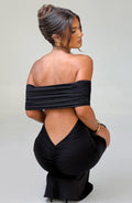 Belinda Black Maxi Dress