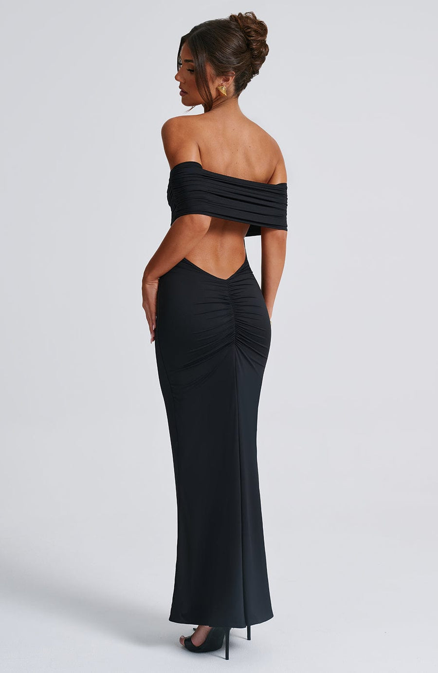 Luvrefashion | Belinda Black Maxi Dress in XS - image 8