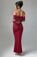 Belinda Burgundy Maxi Dress
