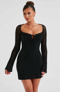 Black Dezi Mini Dress
