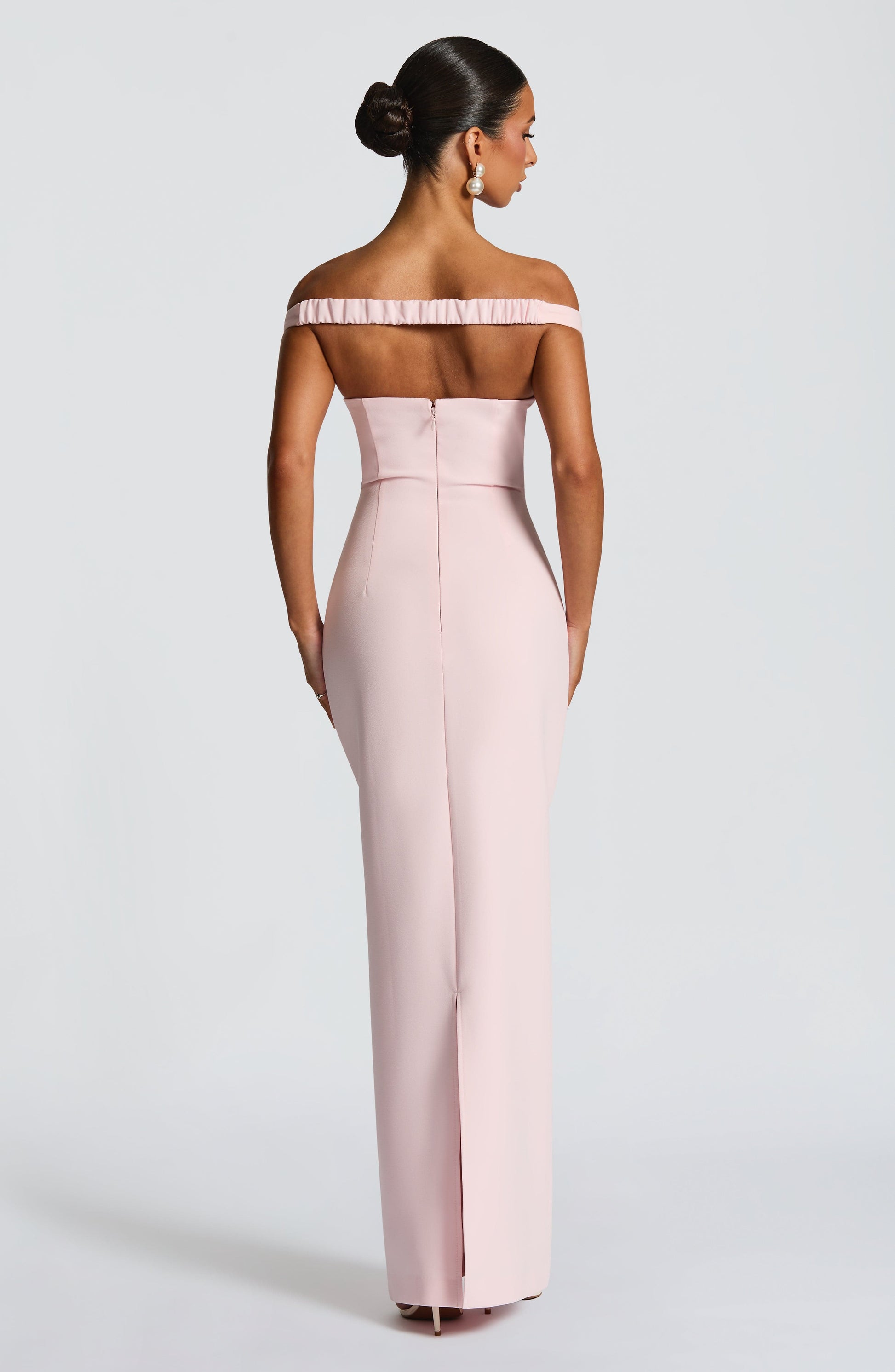 Luvrefashion | Blush Abigail Maxi Dress in XS - styled look