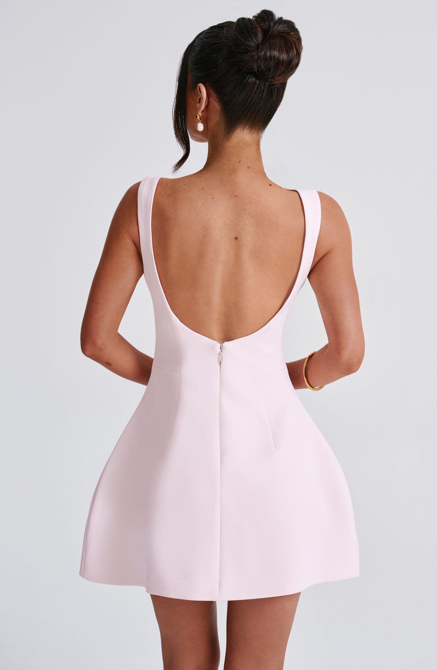 Luvrefashion | Blush Alana Mini Dress in XS - styled look
