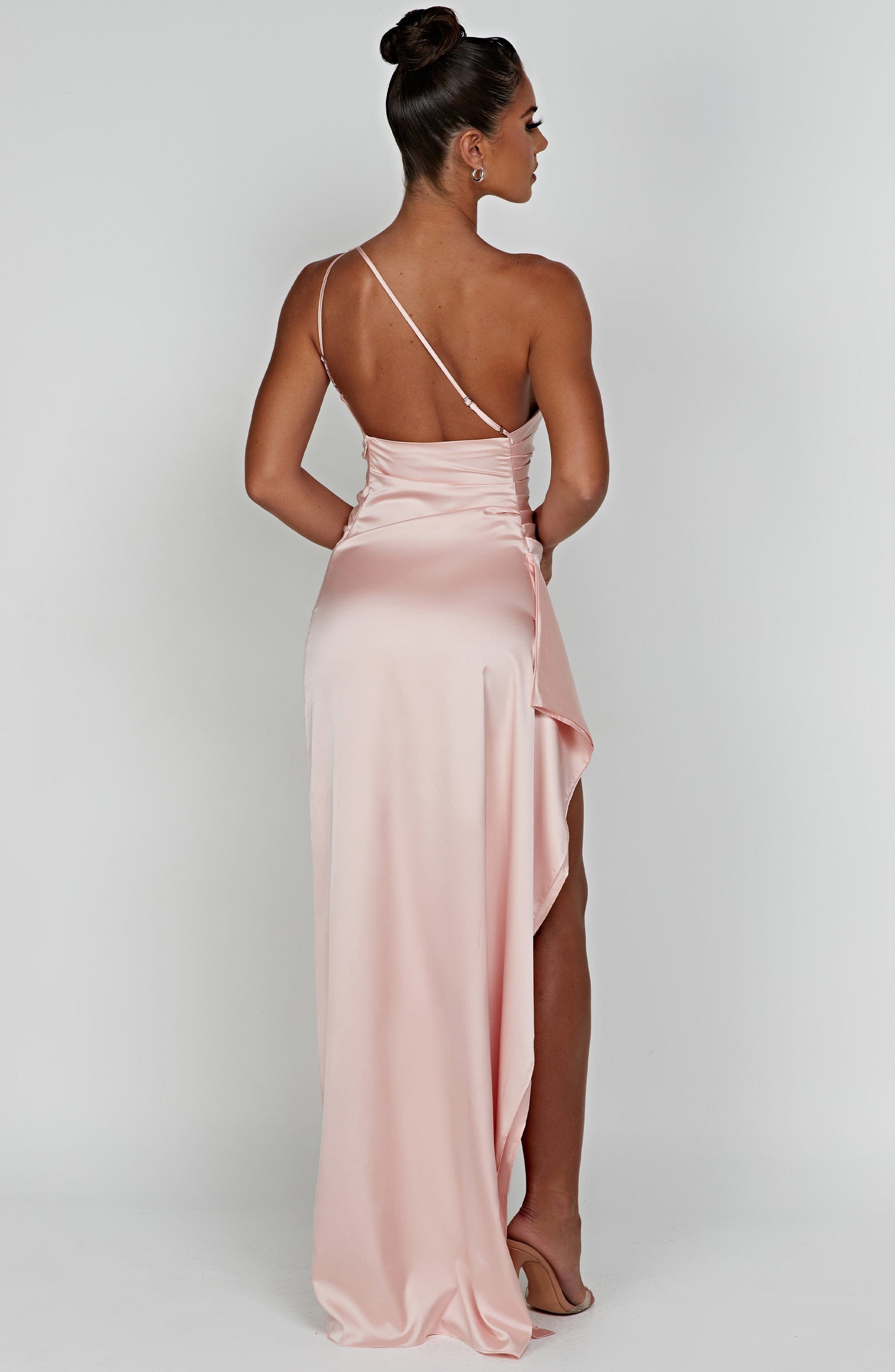 Luvrefashion | Blush Ariel Maxi Dress in XS - back view