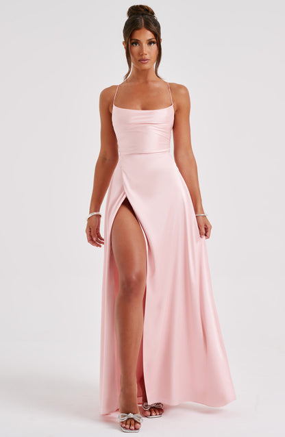 Luvrefashion | Blush Bethany Maxi Dress in XS - image 9