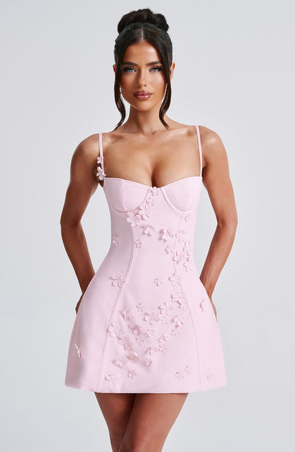 Luvrefashion | Blush Dalary Mini Dress in XS - image 8