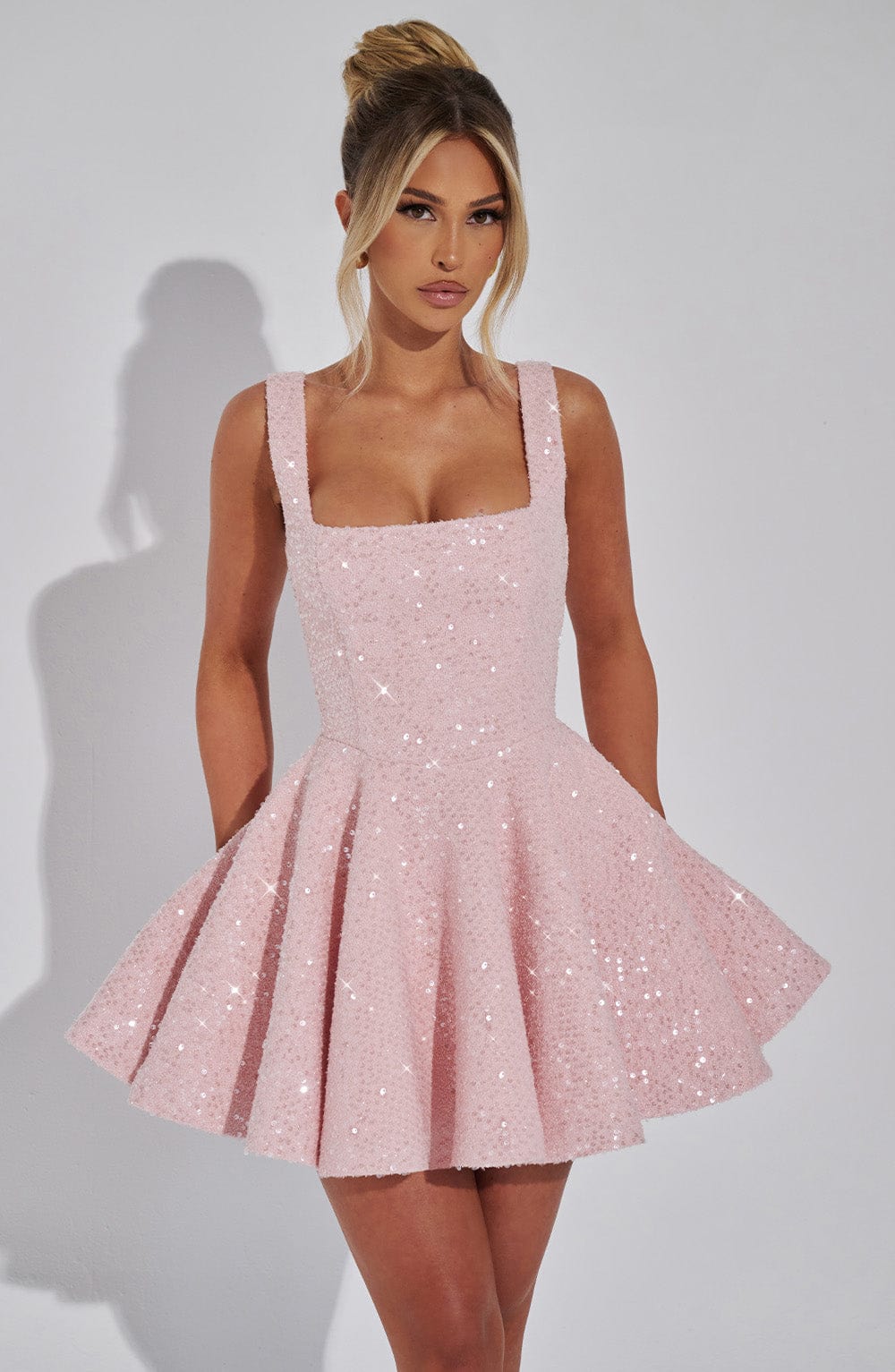 Luvrefashion | Blush Dorothy Mini Dress in XS - image 7