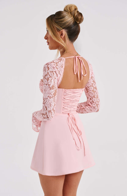 Luvrefashion | Blush Jacinta Mini Dress in XS - image 10