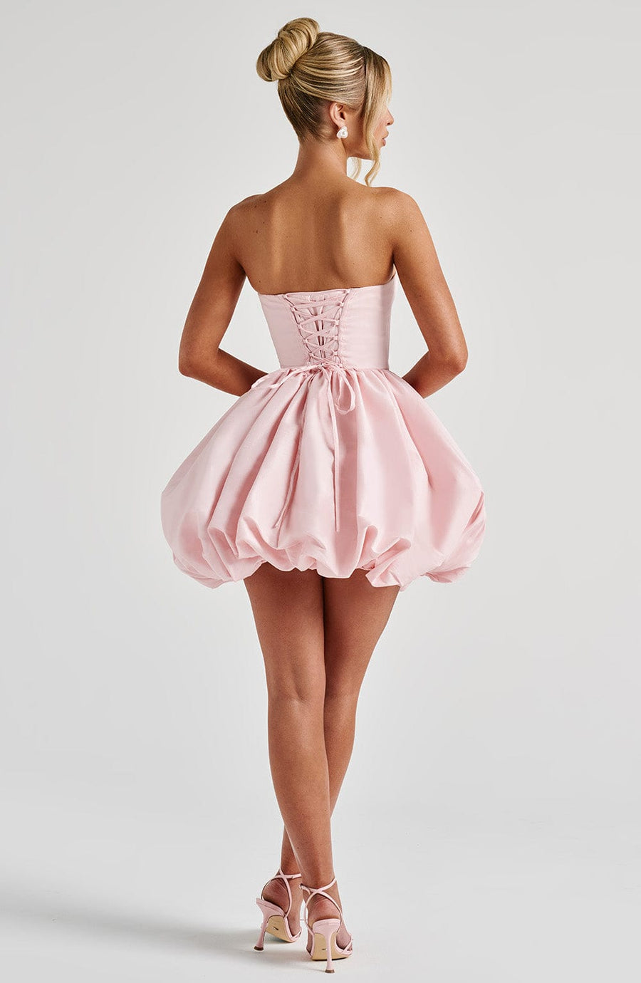 Luvrefashion | Blush Lotus Mini Dress in XS - image 10