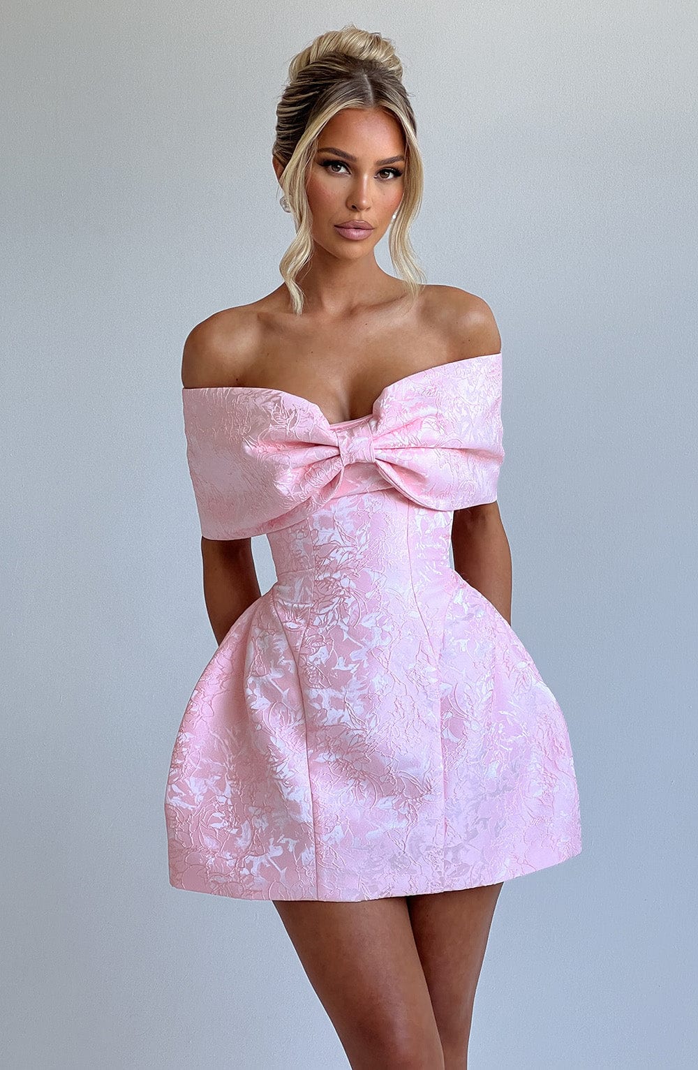 Luvrefashion | Blush Raquel Mini Dress in XS - image 8