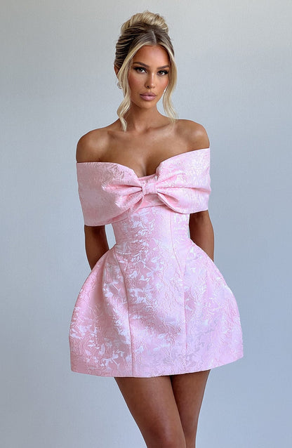 Luvrefashion | Blush Raquel Mini Dress in XS - image 8
