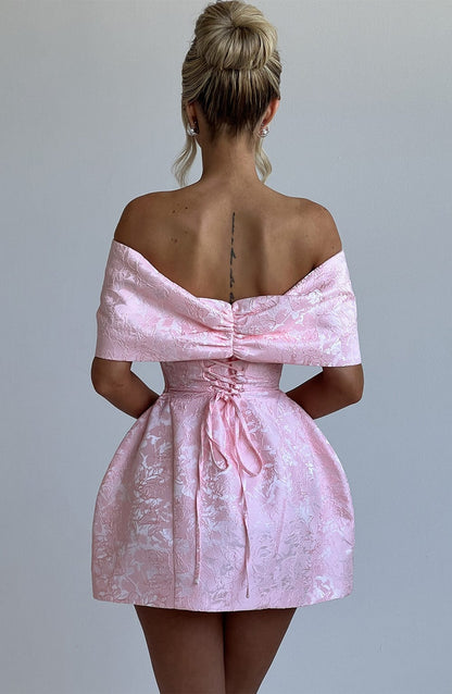 Luvrefashion | Blush Raquel Mini Dress in XS - image 9